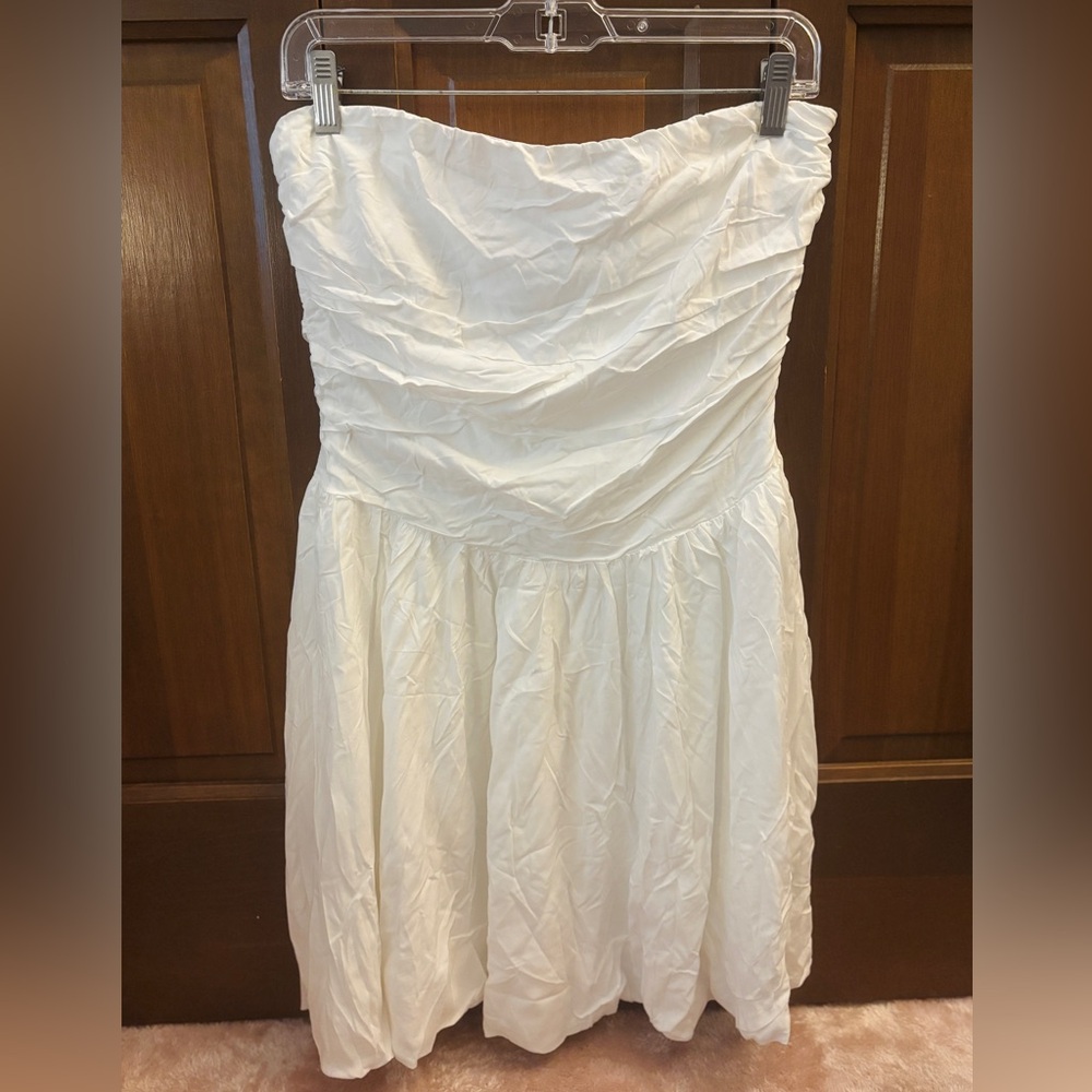 Strapless NWT Princess Polly White Dress
